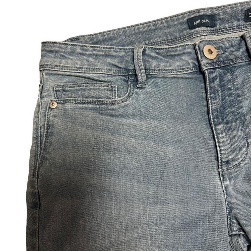 J Jill Women's Authentic Fit Slim Ankle Light Wash Jeans - Size 10 - Picture 5 of 16